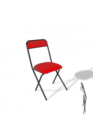Katlanır Sandalye Klasik - Beyaz