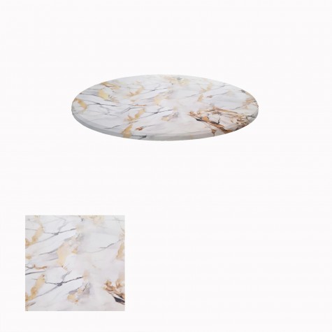 Werzalit, Allzalit veya Wermodin Masa Tablası Yuvarlak 80cm